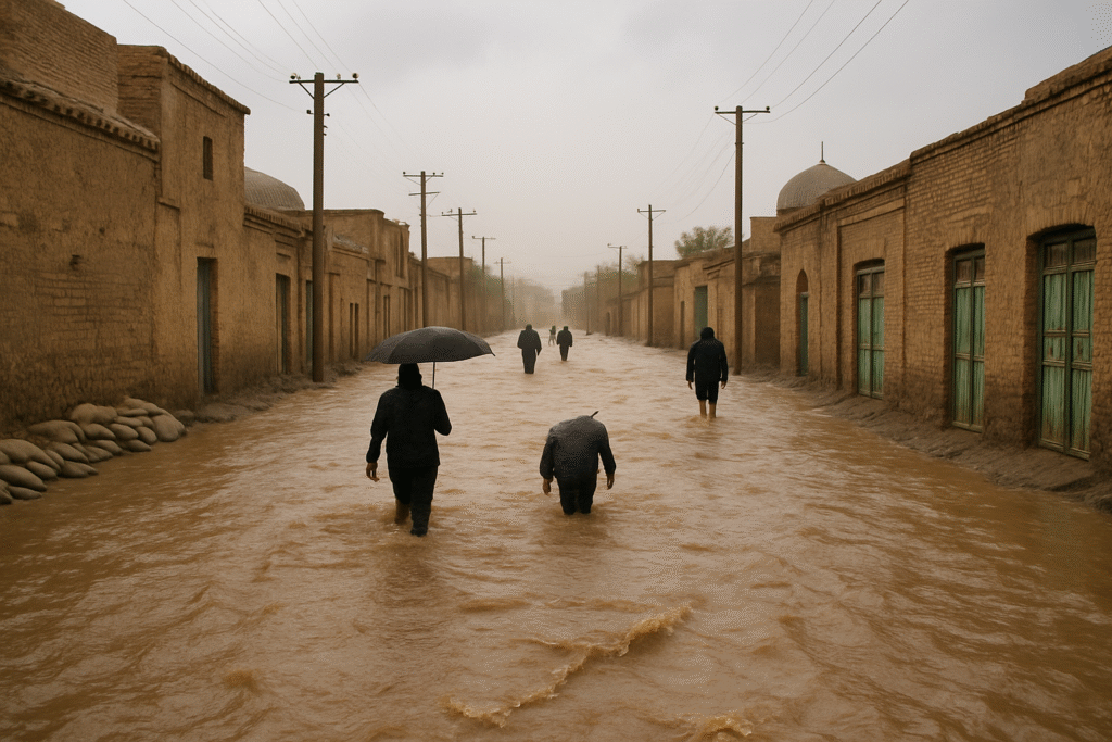 عکس سیل در ایران