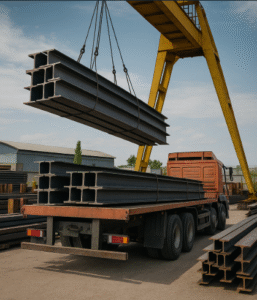 عکس ترخیص آهن آلات از گمرک