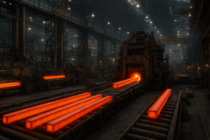 عکس آهن در کارخانه