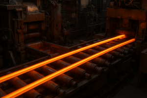 عکس میلگرد در کارخانه